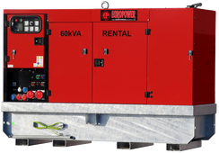 Дизельный генератор EuroPower EPSR60TDE