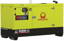 Дизельный генератор Pramac GSW 45 Y в кожухе