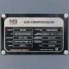 Винтовой компрессор Master Blast MB390D-7+AC (дизельный с осушителем)