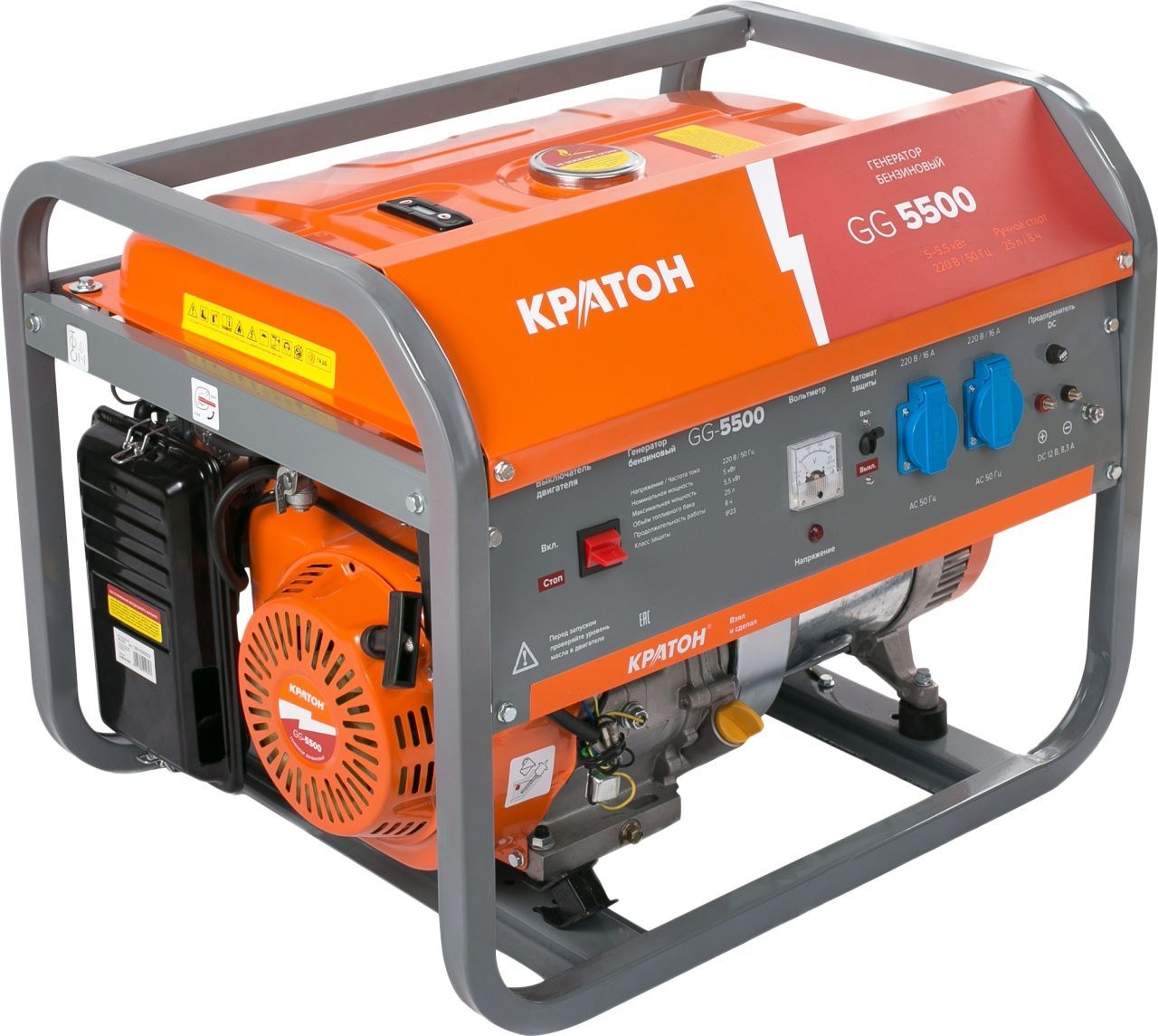 Бензиновый генератор Кратон GG-5500