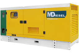 Дизельный генератор MitsuDiesel МД АД-80С-Т400-1РКМ29 в шумозащитном кожухе