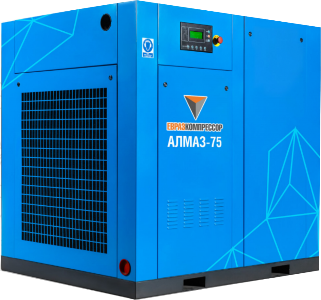 Винтовой компрессор Евразкомпрессор Алмаз 75 8