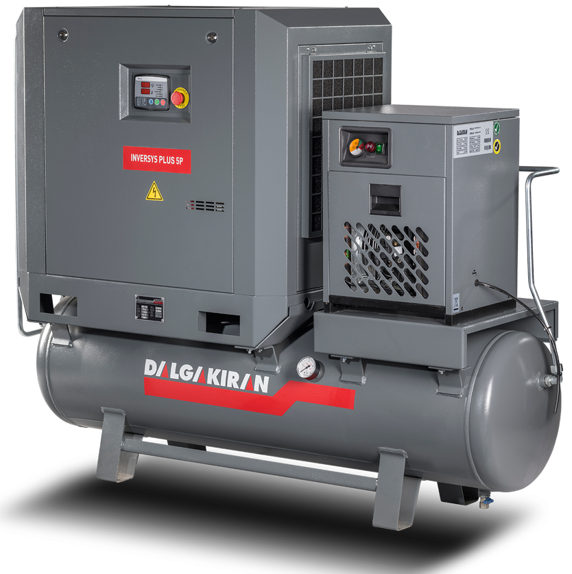 Винтовой компрессор DALGAKIRAN Inversys Plus 5-10-250D