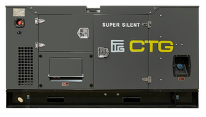 Дизельный генератор CTG 330SD в кожухе с АВР