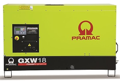 Дизельный генератор Pramac GXW 18 W в кожухе