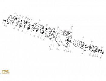 ITA18DR DELIVERY COVER WAVE SPRING SЕТ* ремкоплект 1023903012