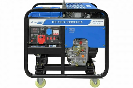 Дизель генератор TSS SDG 8000EH3A в кожухе МК-2.1