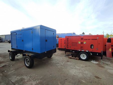Дизельный компрессор BAYSAR LVSK1270-35