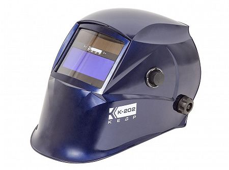 Маска сварщика   КЕДР (В РАЗОБР.ВИДЕ) &quot;К-202 PRIME&quot;, синяя