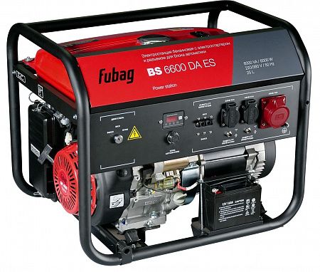 Бензиновый генератор Fubag BS 6600 DА ES с АВР