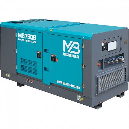 Master Blast MB-750B-21 винтовой дизельный компрессор