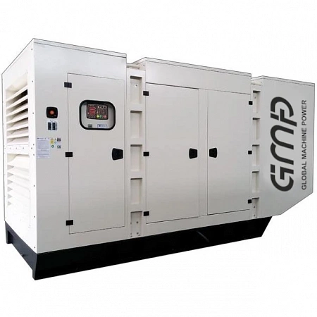 Дизельный генератор GMP 275JSC в кожухе