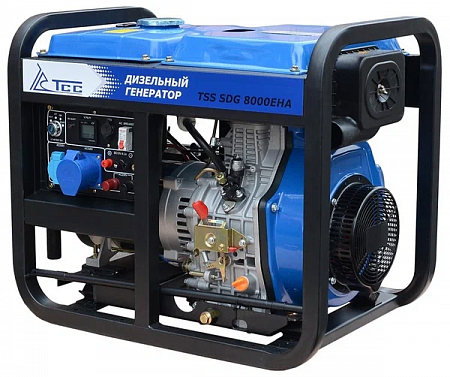 Дизель генератор TSS SDG 8000EHA в кожухе МК-2.1