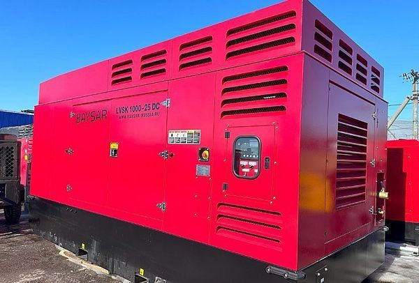Дизельный компрессор с доохладителем BAYSAR LVSK1000-25DC