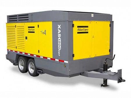 Дизельный компрессор Atlas Copco XAVS 1800CD на шасси