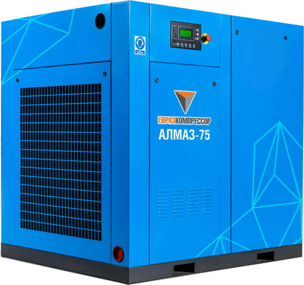 Винтовой компрессор Евразкомпрессор Алмаз 75 8