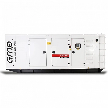 Дизельный генератор GMP 1375WGC в кожухе
