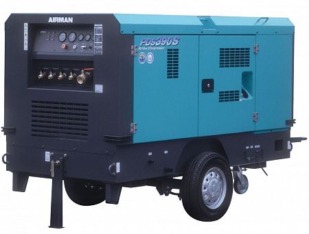 Дизельный компрессор Airman PDS390SC-W