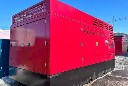 Дизельный компрессор с доохладителем BAYSAR LVSK1000-25DC