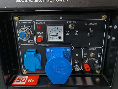 Дизельный генератор GMP 7500DE
