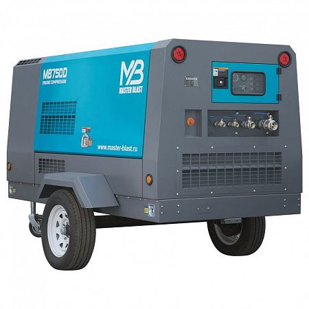 Master Blast MB-750D-21 винтовой дизельный компрессор
