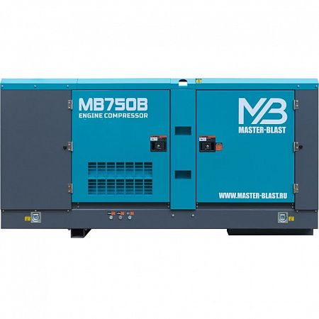 Master Blast MB-750B-21 винтовой дизельный компрессор