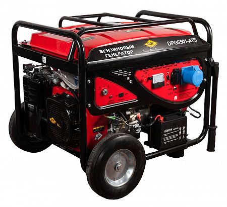 Бензиновый генератор DDE DPG6501E-ATS