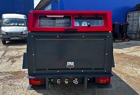 Дизельный компрессор BAYSAR DS185-7 на шасси