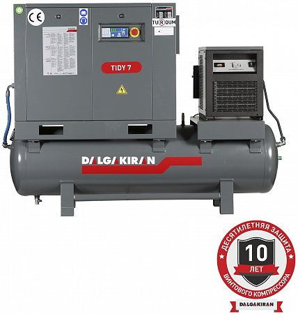 Винтовой компрессор DALGAKIRAN Tidy 7-7,5 250D Compact