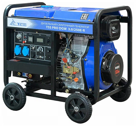 Дизельный сварочный генератор TSS PRO DGW 3.0/250E-R
