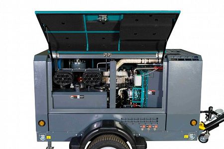 Винтовой компрессор Master Blast MB-190D-7+AC (дизельный с осушителем)