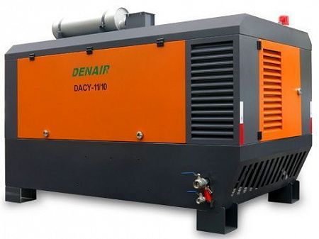 Дизельный компрессор Denair DACY-33/35 (на полозьях)