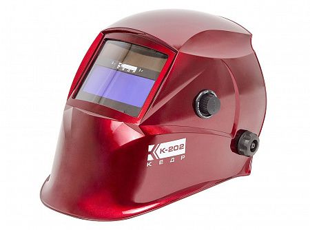 Маска сварщика   КЕДР (В РАЗОБР.ВИДЕ) &quot;К-202 PRIME&quot;, красная