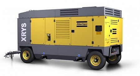 Дизельный компрессор Atlas Copco XRYS 557 CD на шасси
