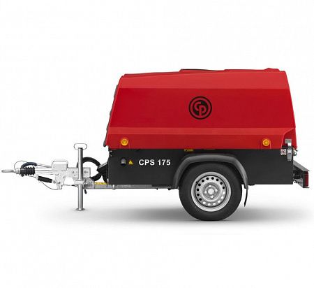 Дизельный компрессор Chicago Pneumatic CPS 175 на шасси