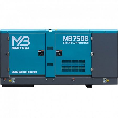 Master Blast MB-750B-21 винтовой дизельный компрессор