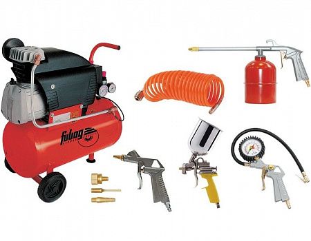 Поршневой компрессор Fubag AIR MASTER KIT + 6 предметов