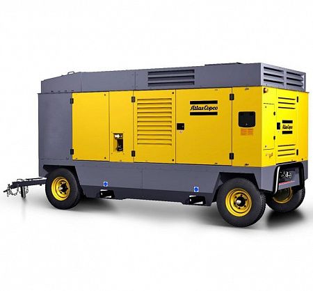 Дизельный компрессор Atlas Copco XRYS 527 CD на шасси