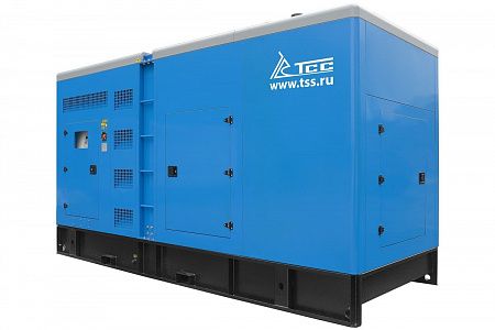 Дизельный генератор ТСС АД-320С-Т400-2РКМ26 в шумозащитном кожухе