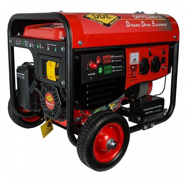 Бензиновый генератор DDE DPPG2801E
