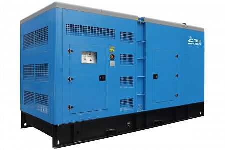 Дизельный генератор ТСС АД-300С-Т400-2РКМ5 ПРОФ в шумозащитном кожухе