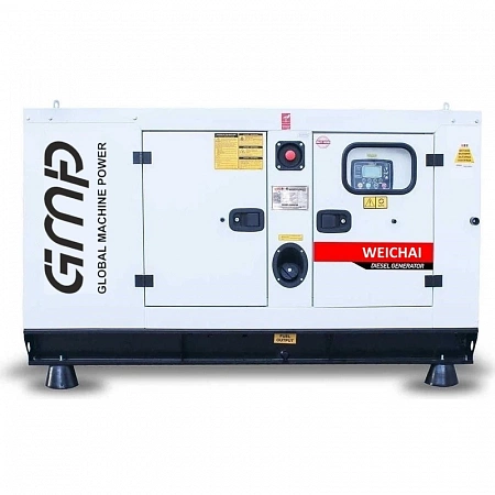 Дизельный генератор GMP 41WGC в кожухе
