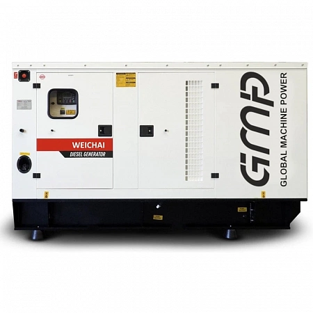 Дизельный генератор GMP 220WGC в кожухе