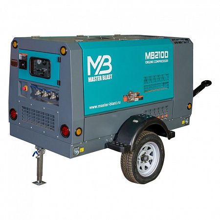 Master Blast MB-210D-10 винтовой дизельный компрессор