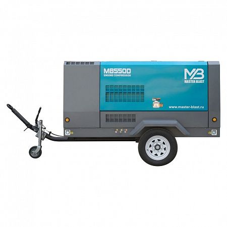 Винтовой компрессор Master Blast MB550D (дизельный)