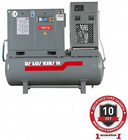 Винтовой компрессор DALGAKIRAN Tidy 10-7,5 500D Compact